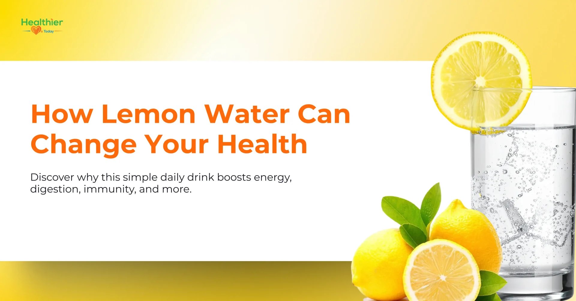 Health benefits of lemon water
