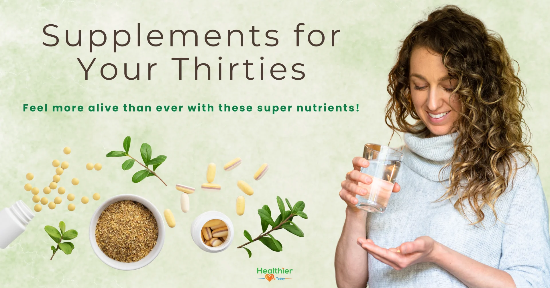 Supplements to take in your 30s