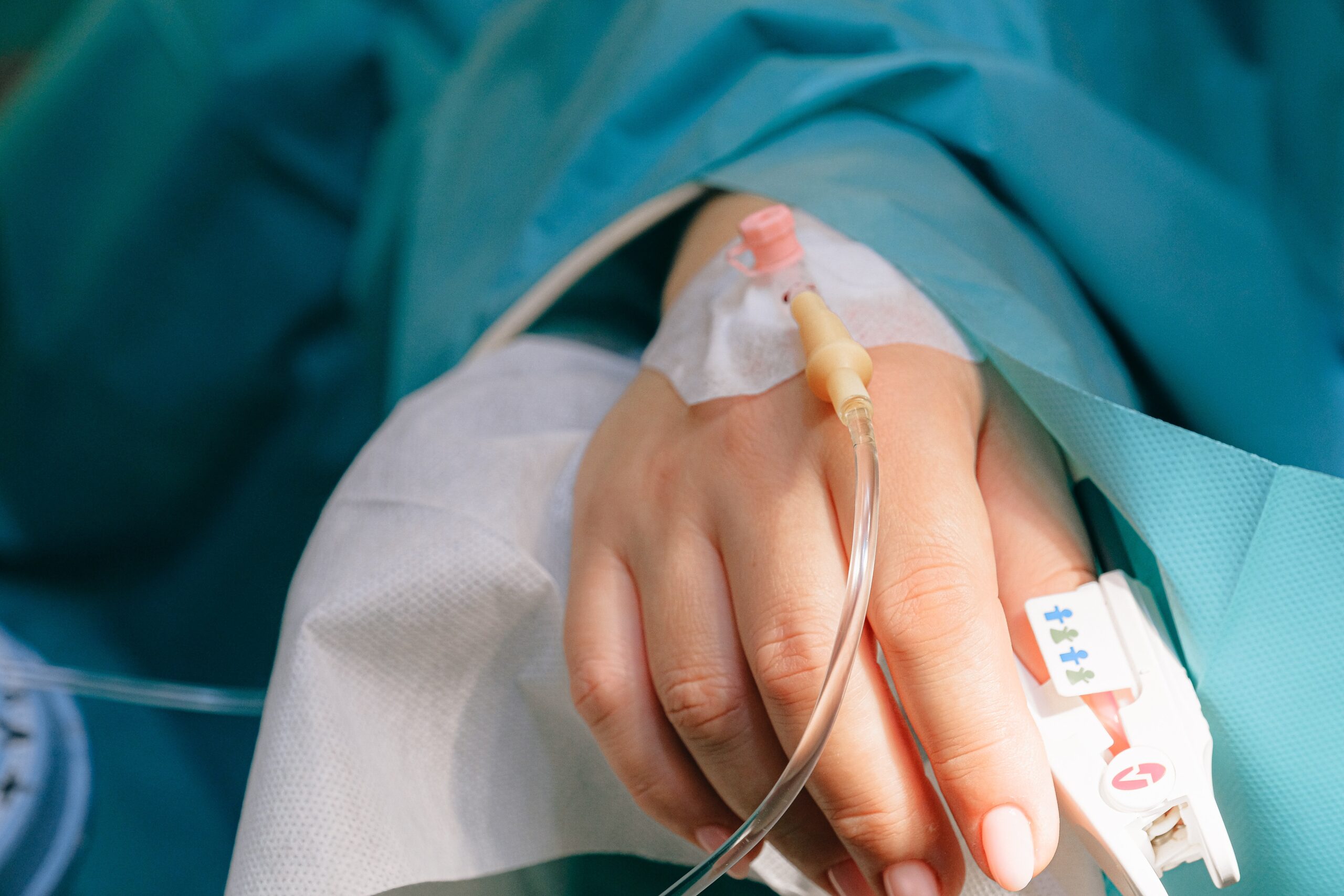 Hand with needle | Healthier Me Today