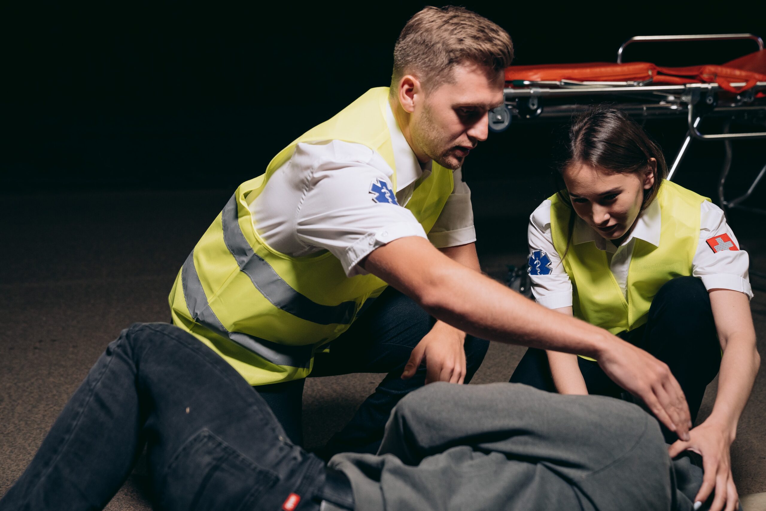 Ambulance busy with patient | Healthier Me Today
