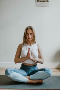 Yoga for anxiety | Healthier Me Today