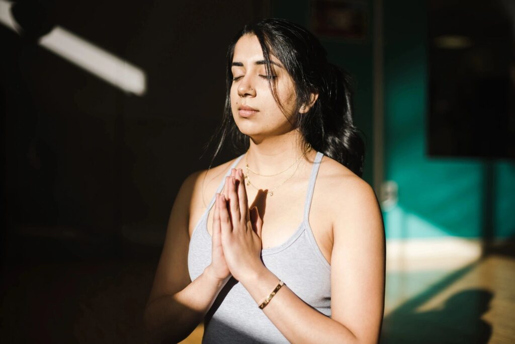 Yoga for anxiety | Healthier Me Today
