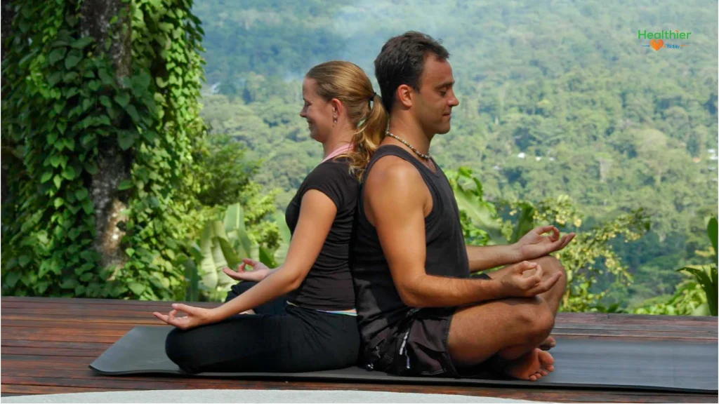 yoga poses for two people