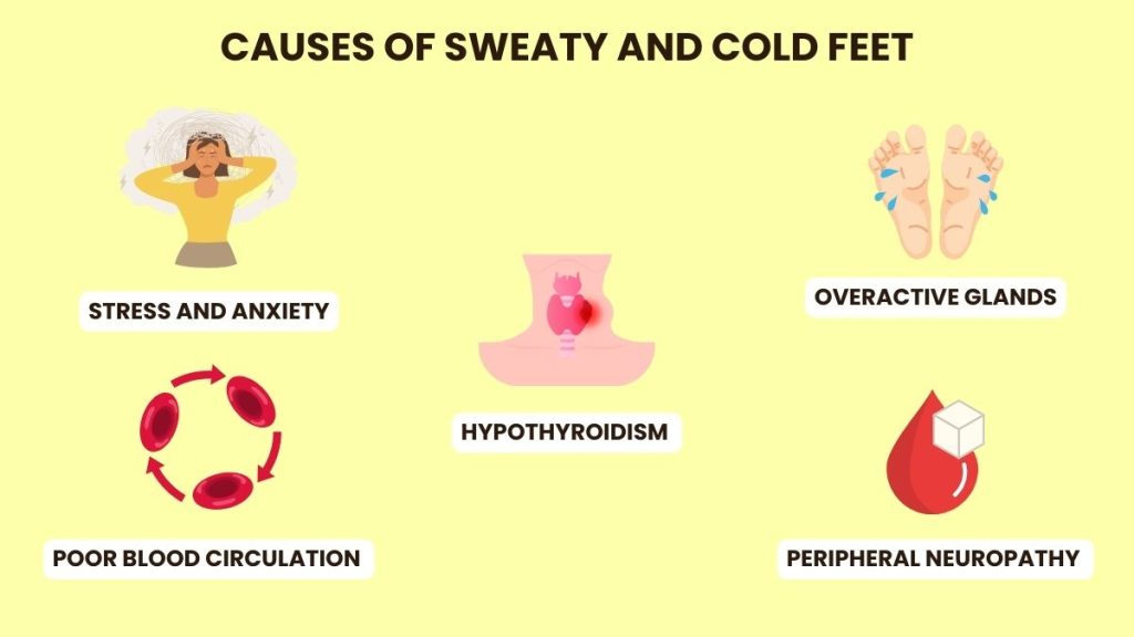 sweaty feet causes