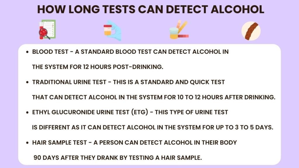 does alcohol show up on a drug test for work