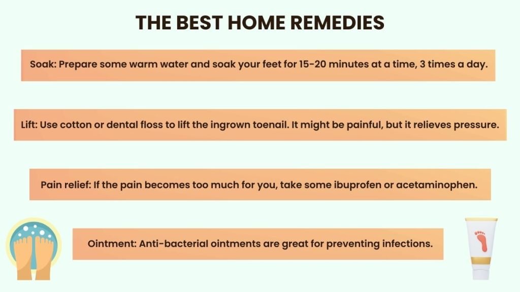 home remedies for ingrown toenails