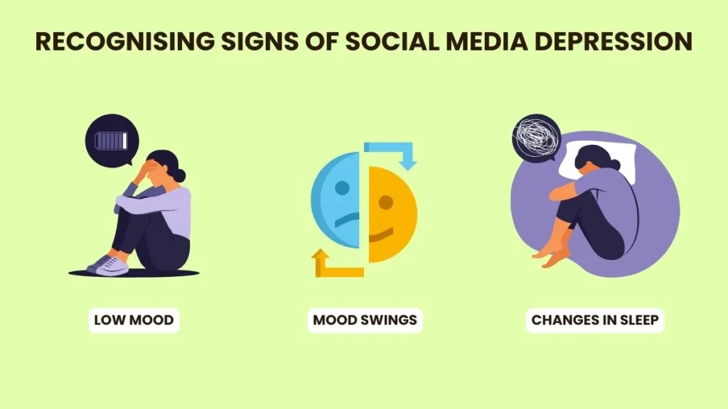 recognize the sign of social media depression
