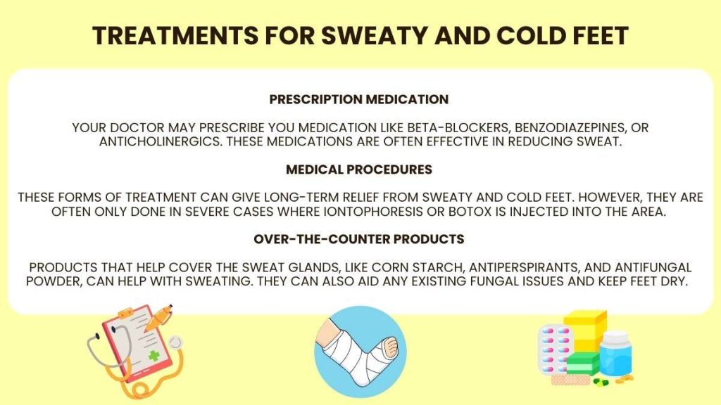 how to prevent sweaty hands