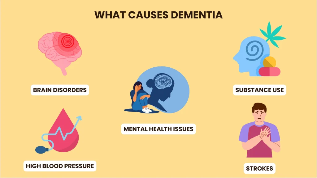 what causes dementia