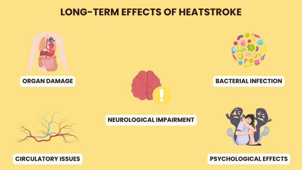 long term effects of heat stroke