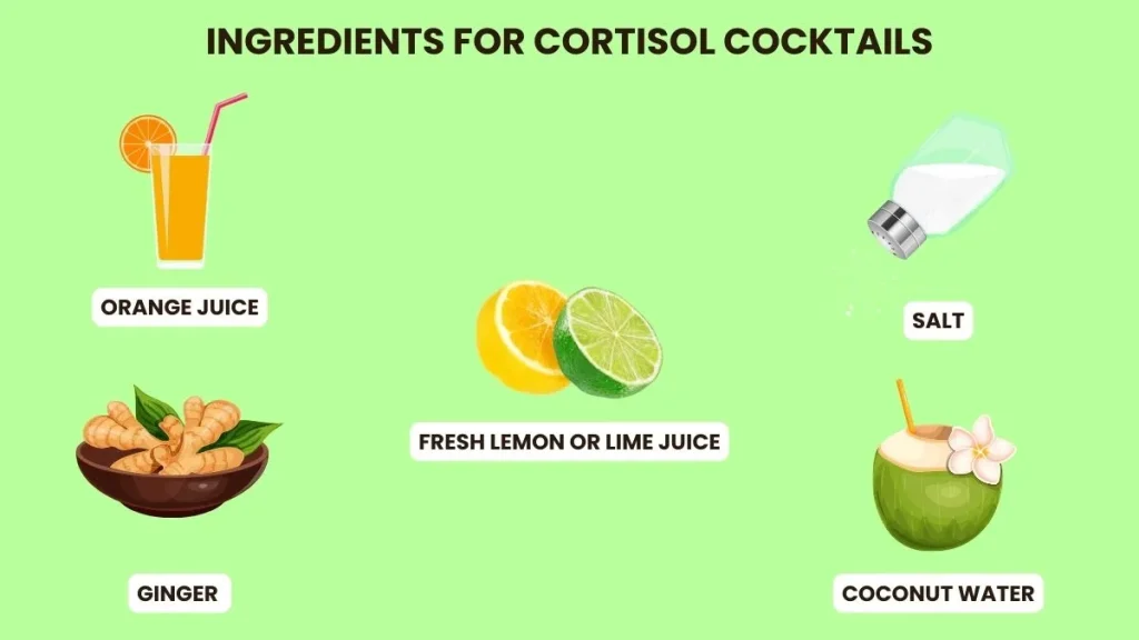 natural cortisol cocktail ingredients