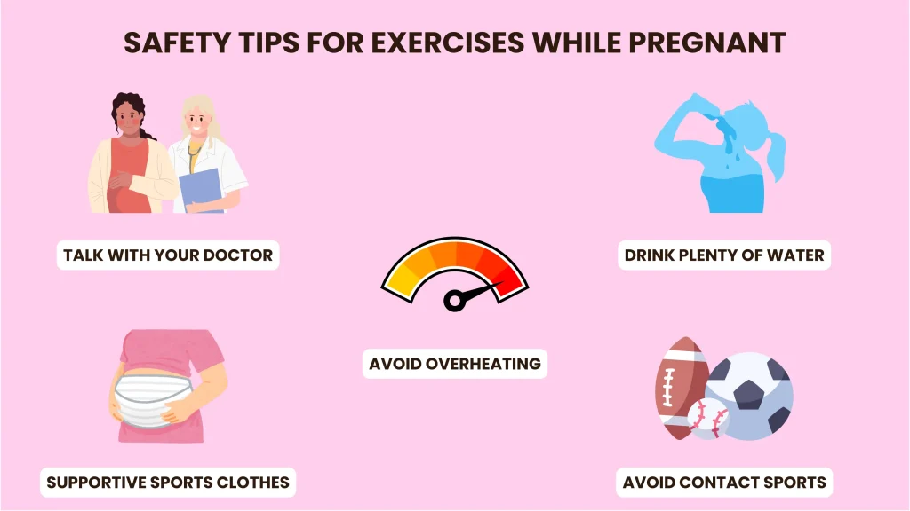 pregnancy workouts safety tips