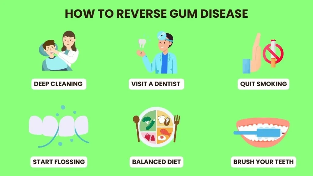 how to reverse gum disease