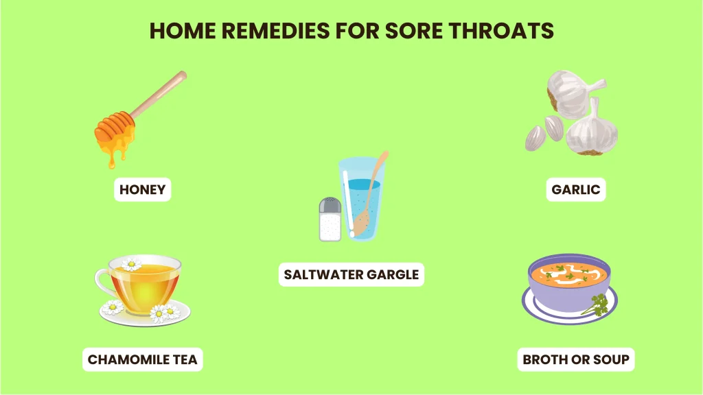 home remedies for sore throat