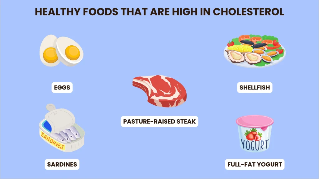 high cholesterol healthy foods