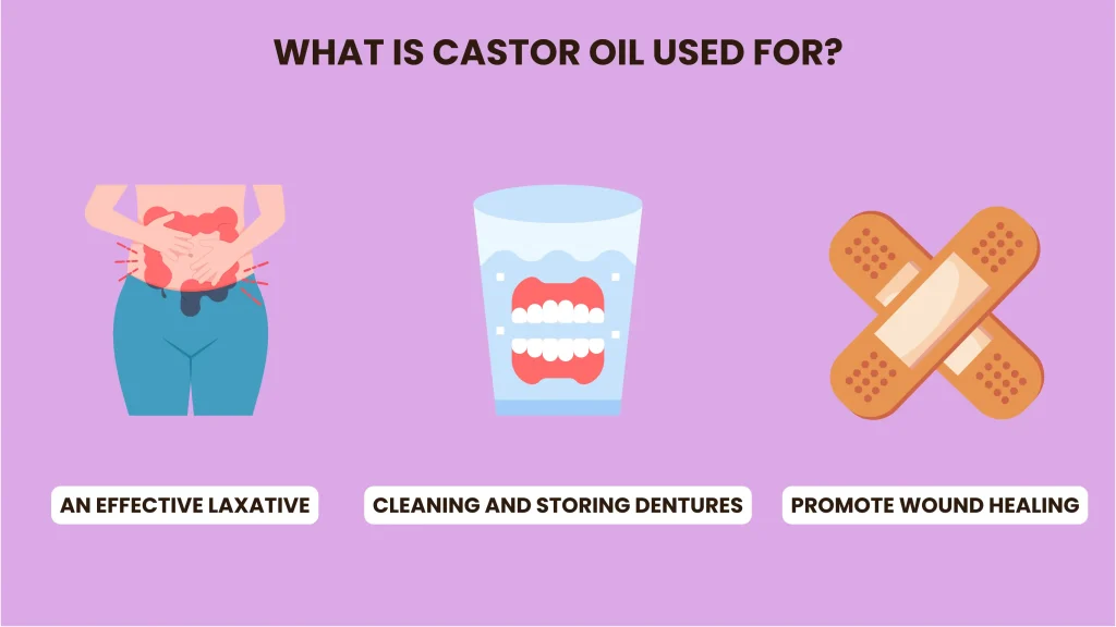 castor oil uses and benefits