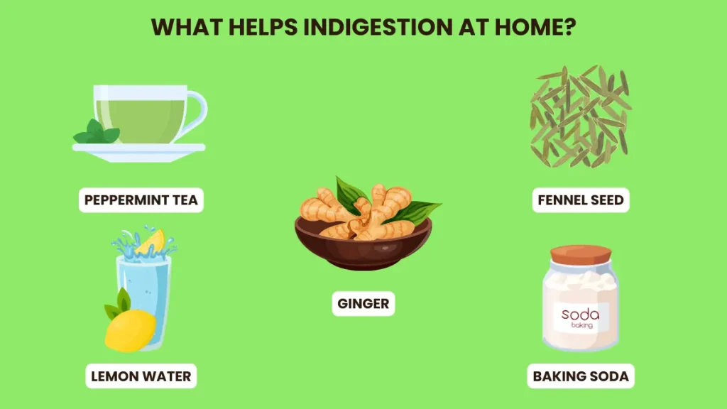 home remedies for indigestion