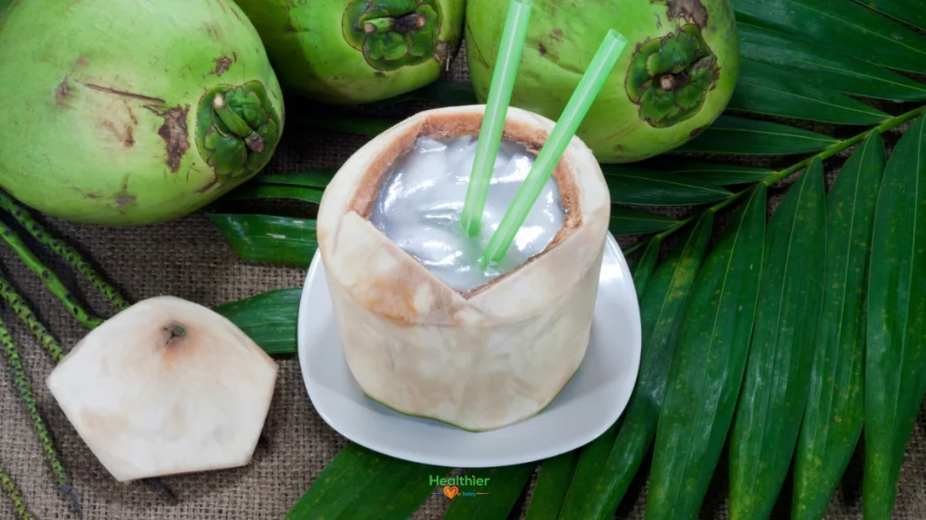 Organic coconut water