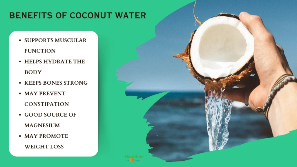 benefits of coconut water