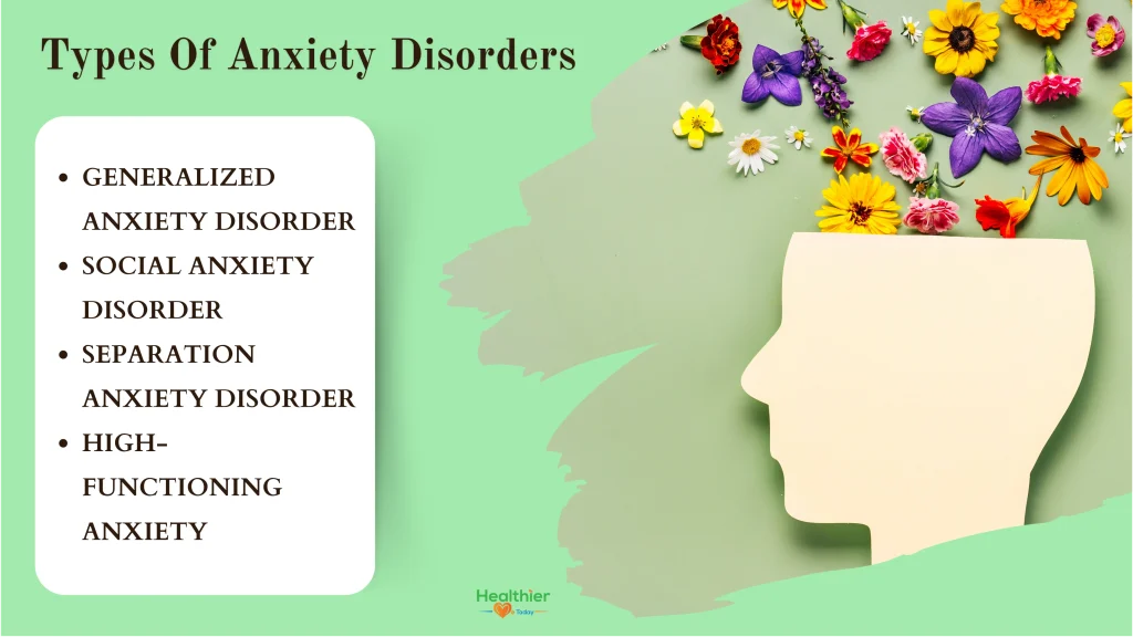 Types Of Anxiety Disorders