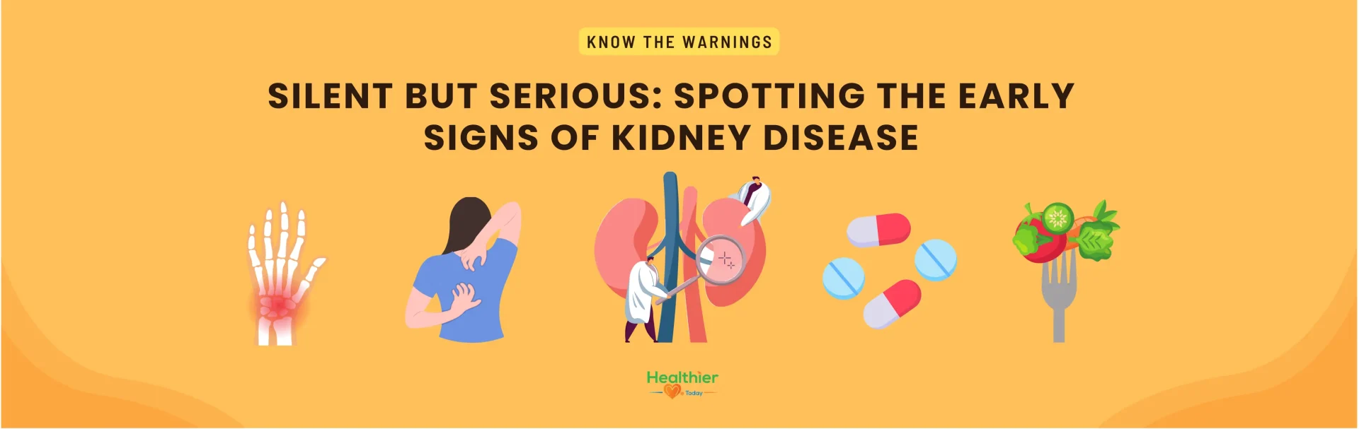 what is the first sign of kidney problems