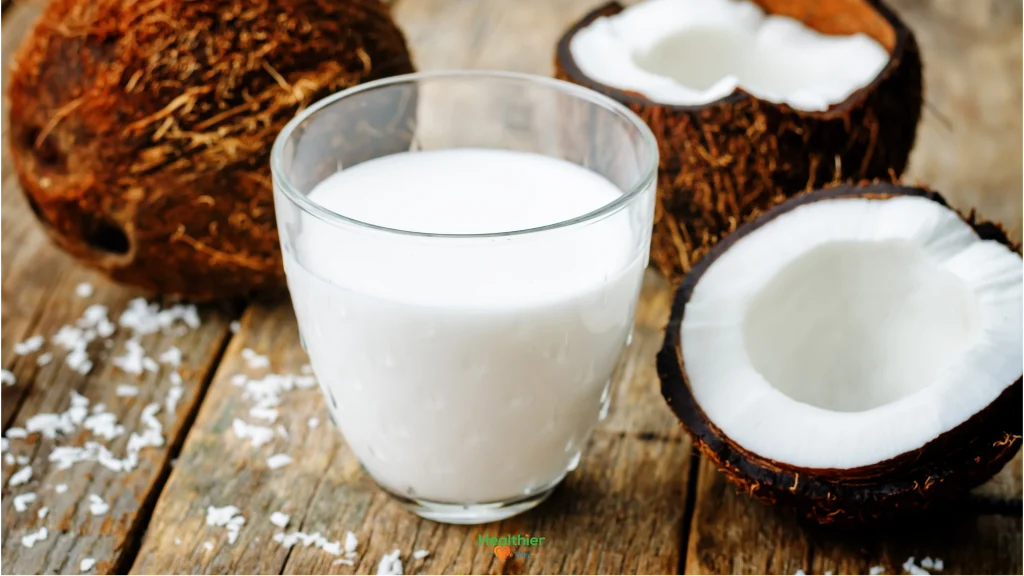 Coconut milk vs almond milk
