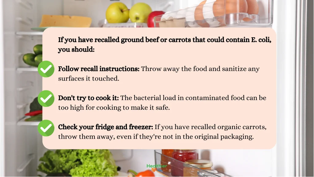 Food safety alert