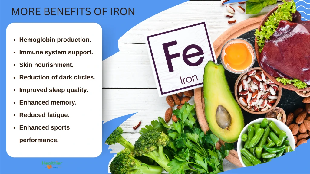 benefits iron rich meals