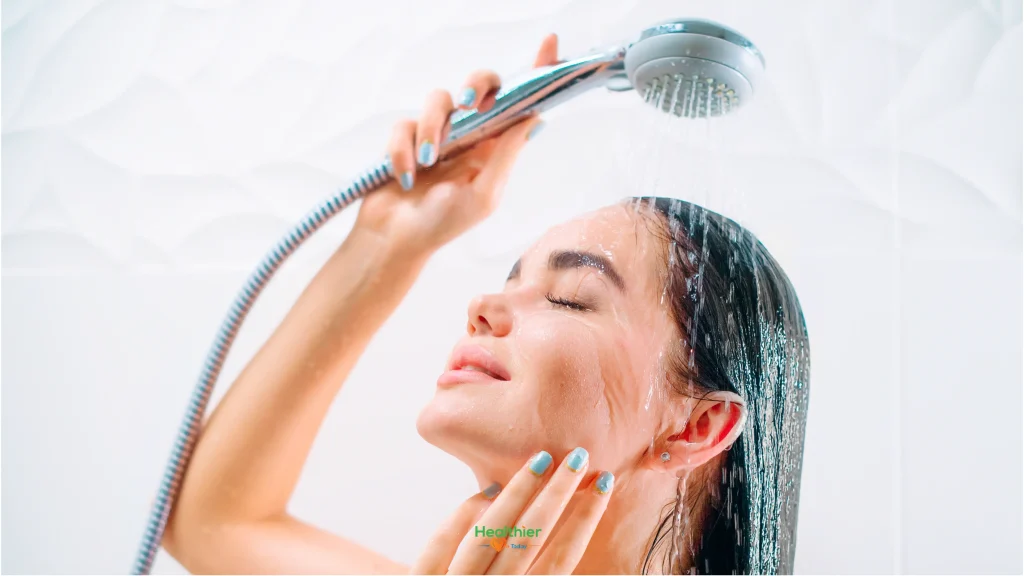 skin care after shower
