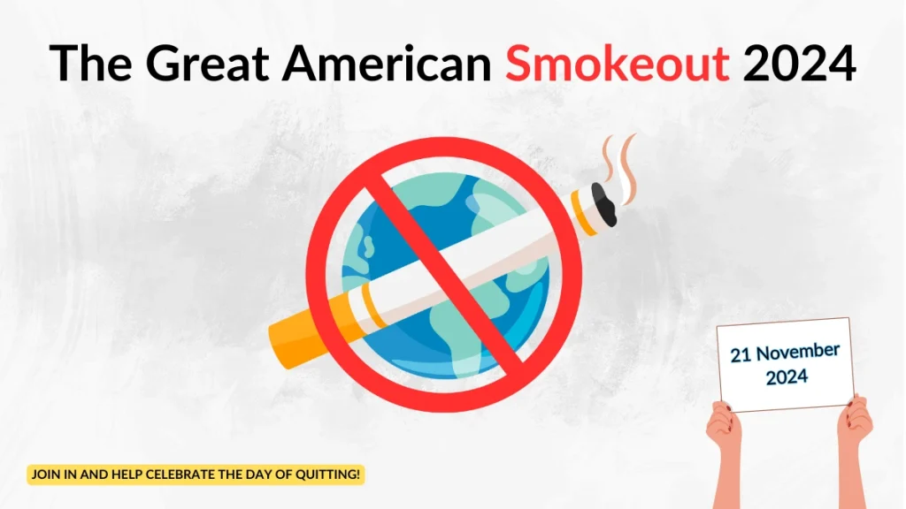 Benefits of Quitting Smoking - The Great American Smokeout 2024