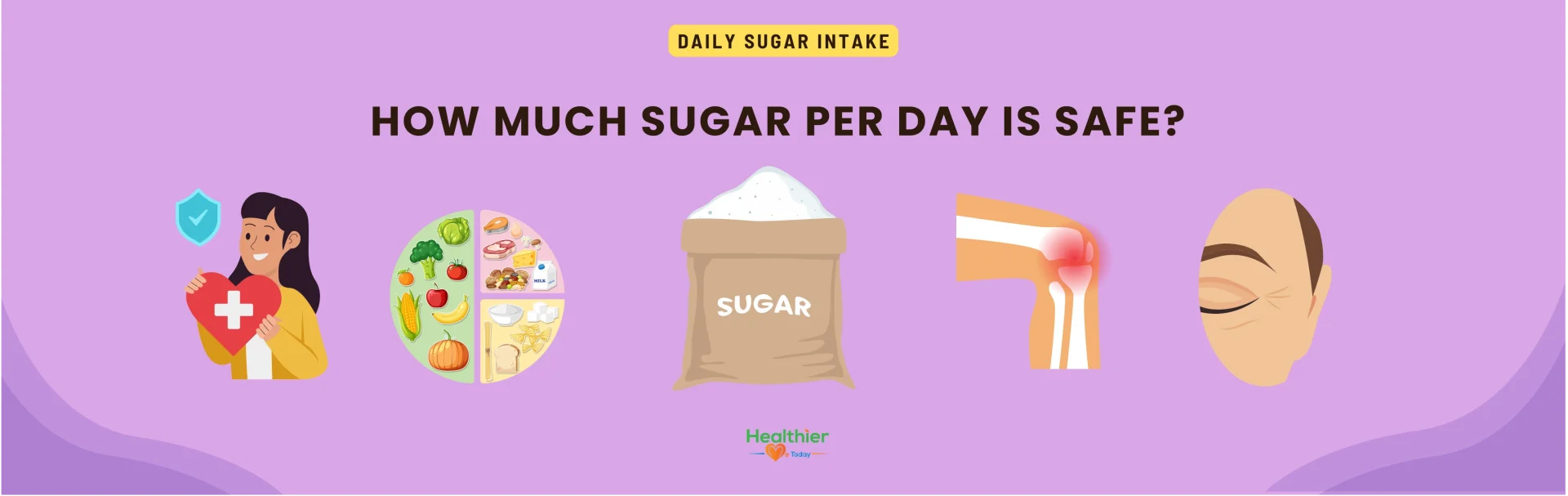 how much sugar per day