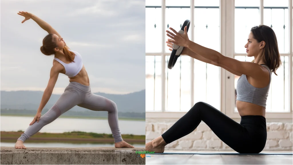pilates and yoga