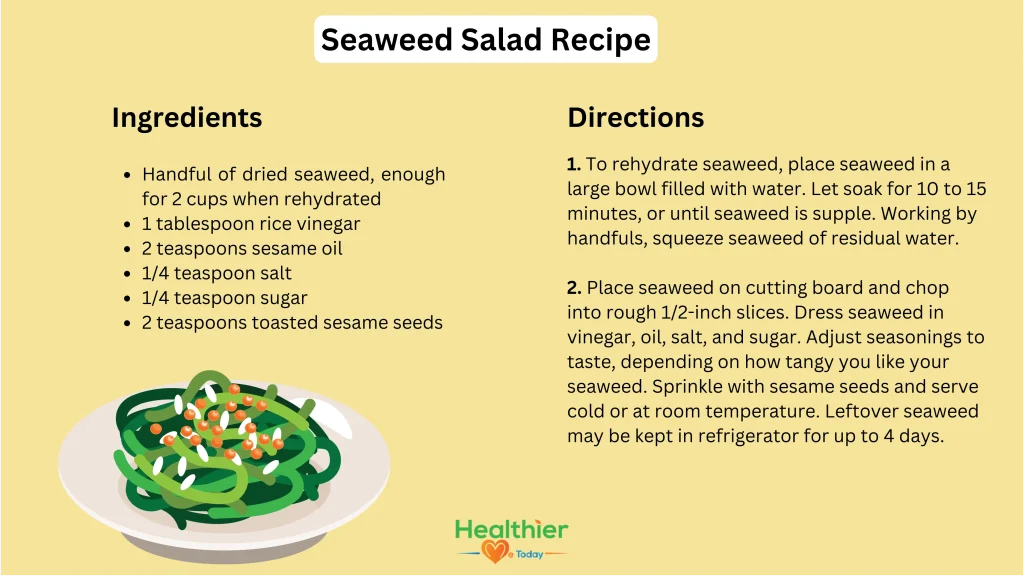Benefits of seaweed salad