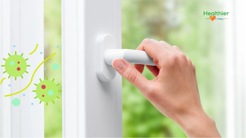 Preventing flu spread at home