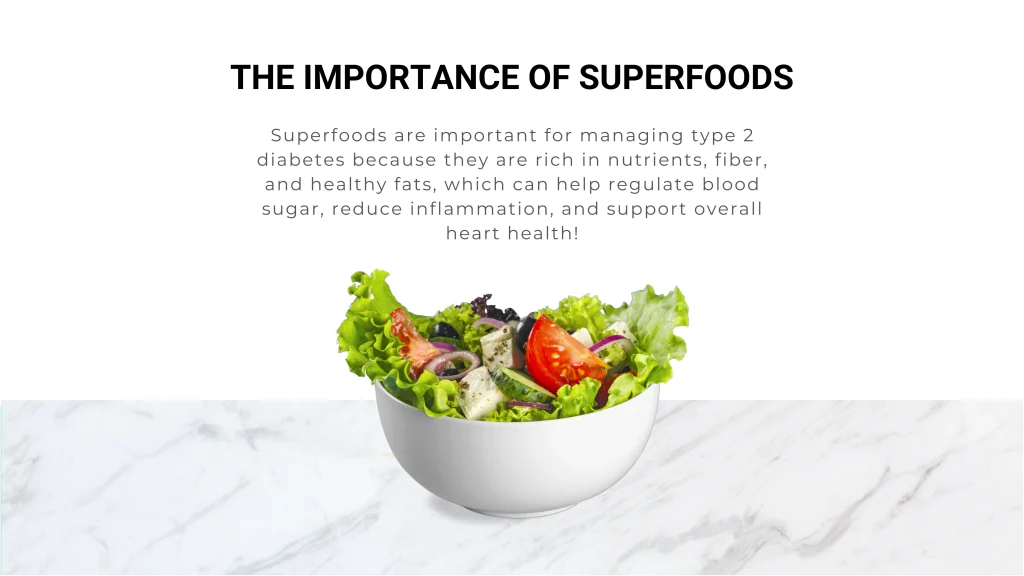 Type 2 diabetes food list