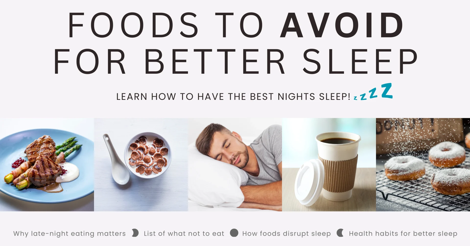Worst foods to eat before bed