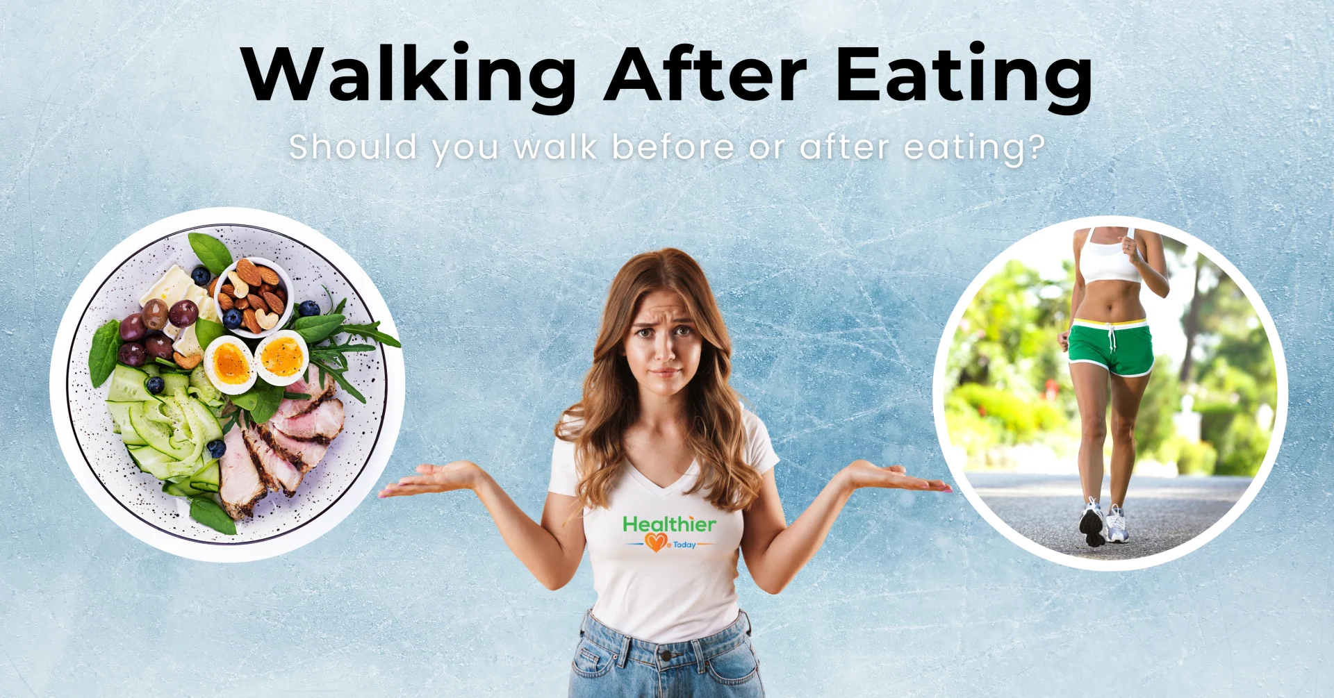 Walking after eating