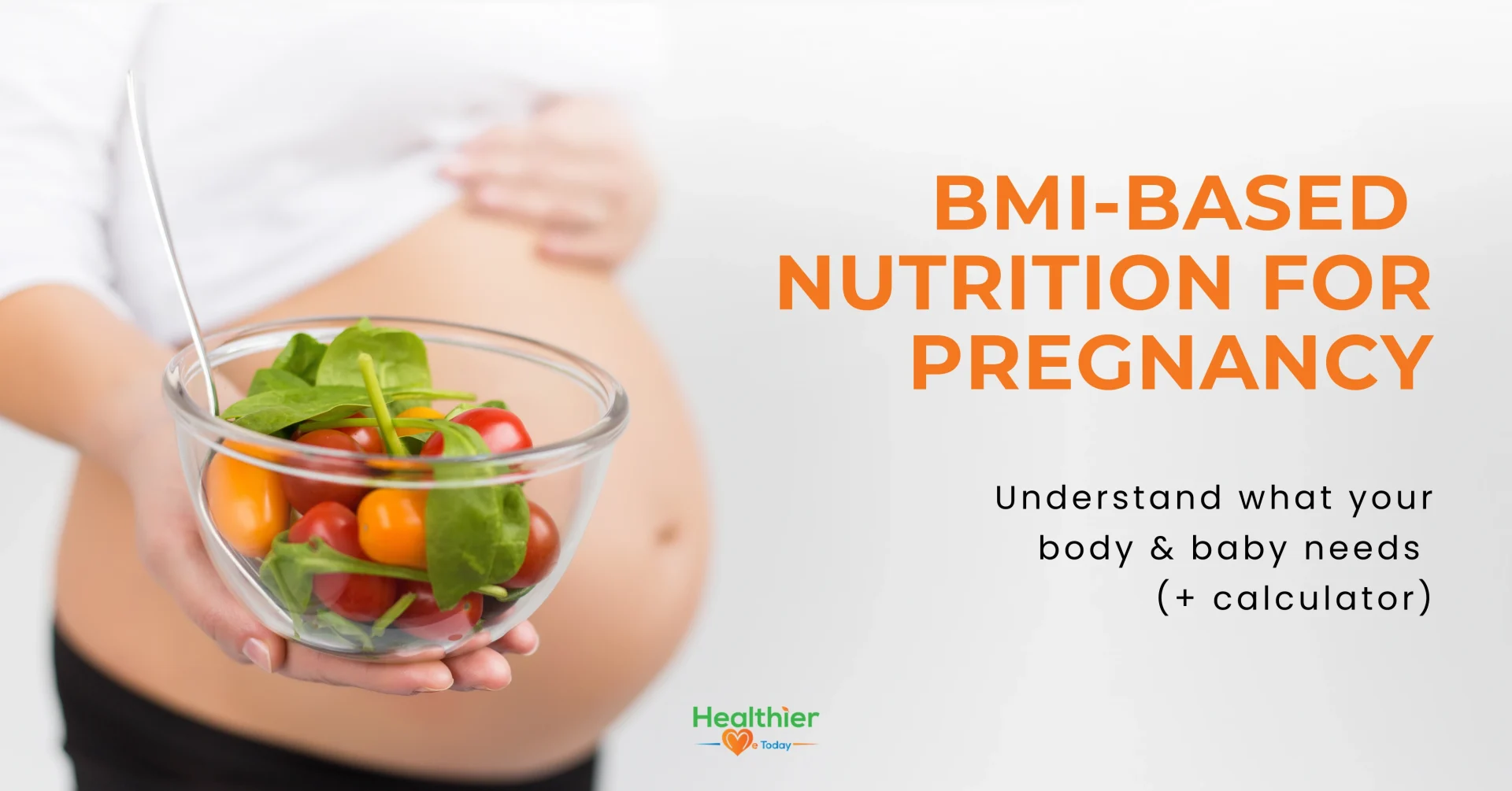 pregnancy diet by BMI