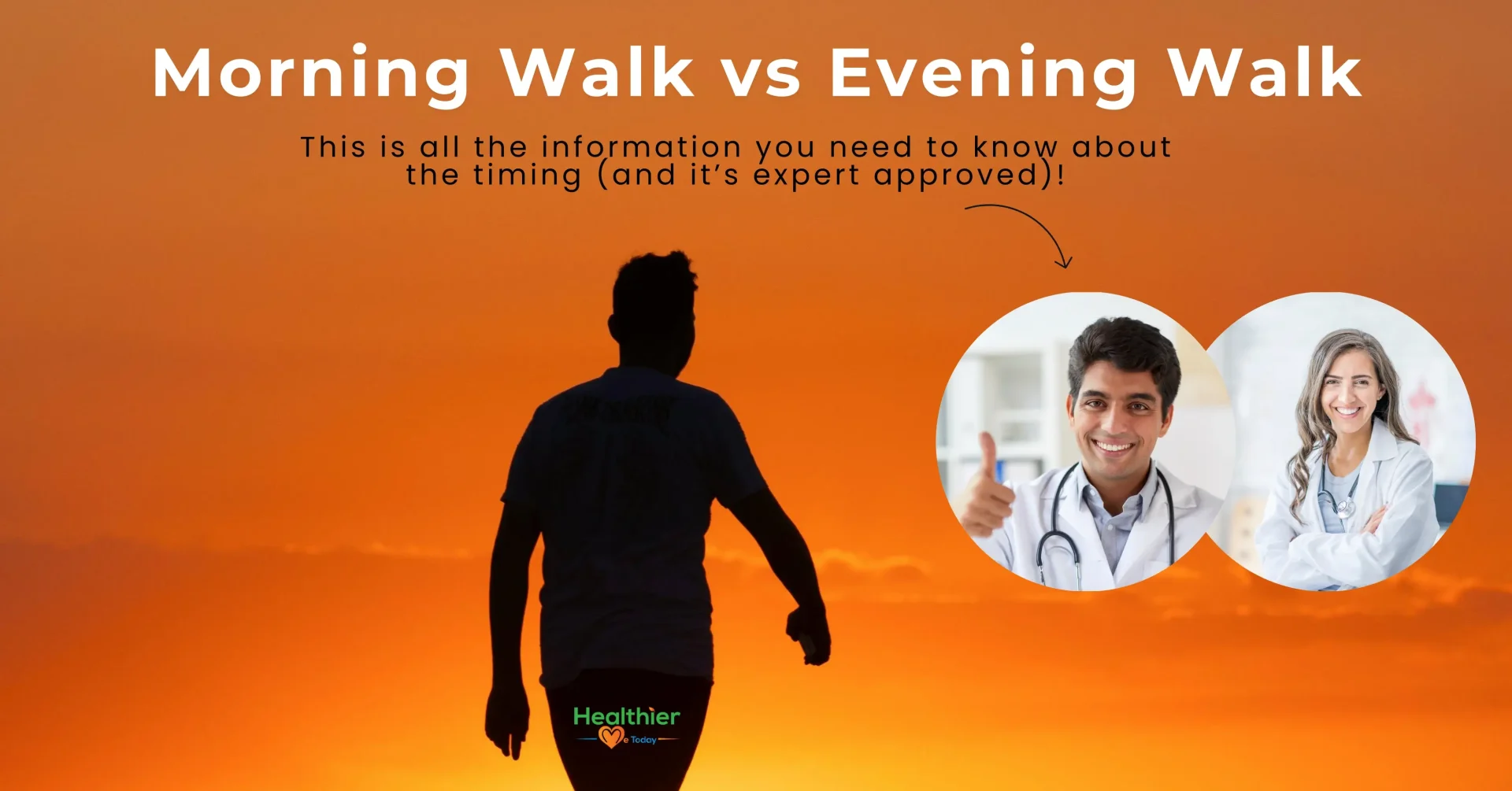 Morning Walk vs Evening Walk